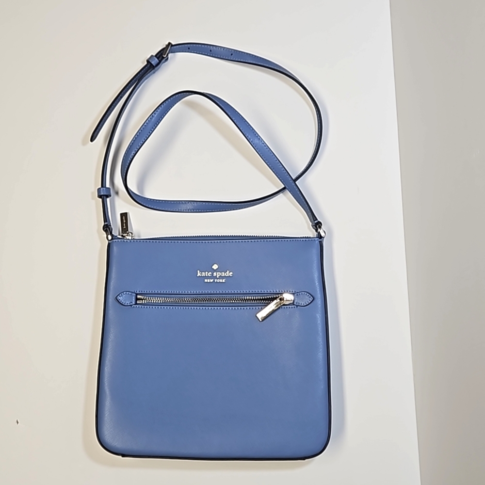 Kate Spade Sadie North women's Crossbody bag in fresh blueberry color NEW - Picture 13 of 16